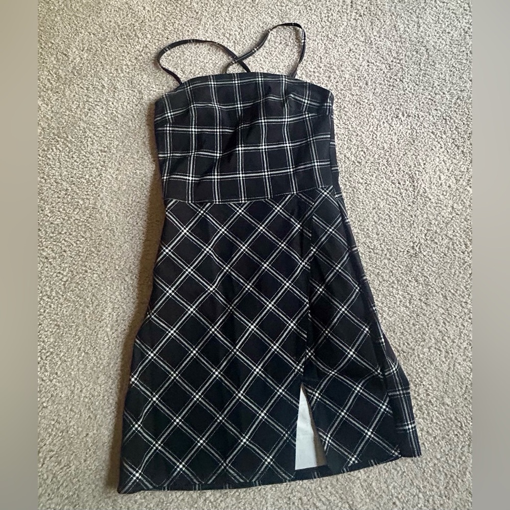 Garage plaid dress, size XS